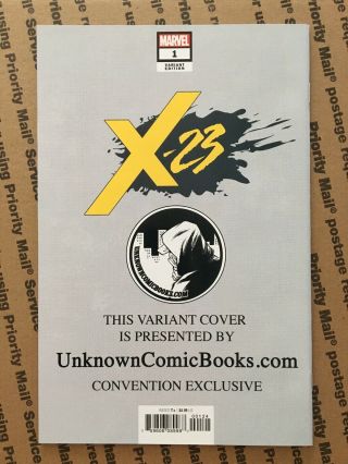 X - 23 1 Parrillo Virgin Convention Variant Cover E 7
