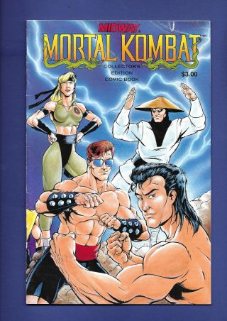 Mortal Kombat 1 Official Limited Edition Extremely Rare Comic Midway 1992
