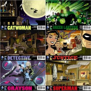 Catwoman Detective Green Lantern Justice League Superman 37 5 Darwyn Cooke Cover