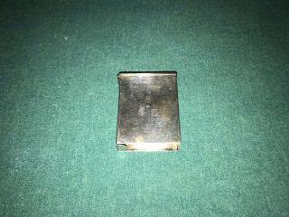 Vintage Sterling Silver Black Starr Cigarette Case