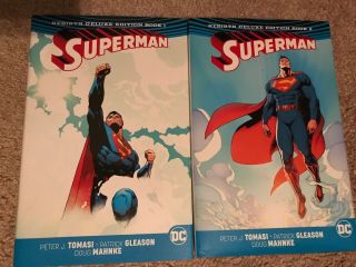 Superman Rebirth Deluxe Edition Book 1 And 2