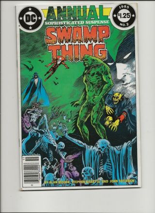 Swamp Thing Annual 2 Justice League Dark