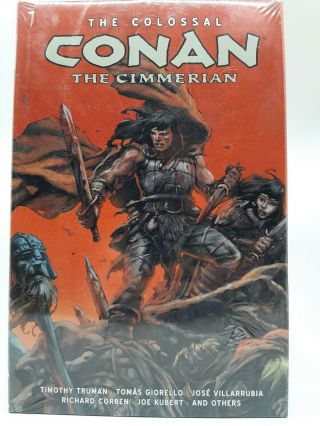 Colossal Conan The Cimmerian Omnibus Hc Out Of Print,  Dark Horse