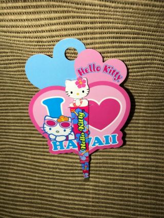 2012 Sanrio Hello Kitty Hawaii Precision Tweezers " I Love Hawaii "