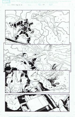 Marvel Adventures Iron Man 8 Page 21 Art By Rafa Sandoval & Roger Bonet