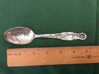Vintage Sterling Silver Souvenir Spoon Knights Templar 1892 5