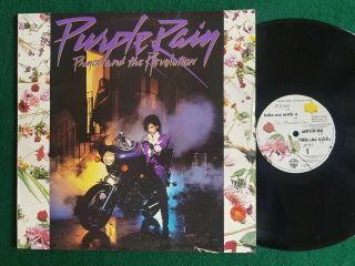 Prince And The Revolution Purple Rain Lp Near Aust Press