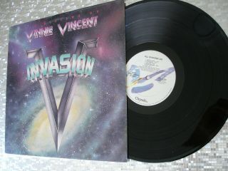 Kiss Vinnie Vincent Invasion " All Systems Go " Lp Chrysalis ‎– Ov 41626