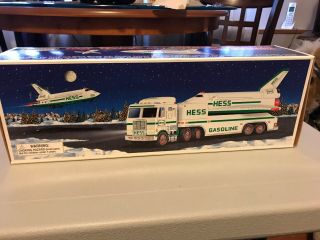 1999 Hess Toy Truck And Space Shuttle