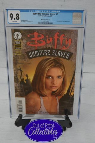 Buffy The Vampire Slayer Comic Book Issue 1 Cgc Graded 9.  8 Fresh Slab