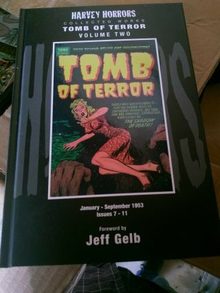Harvey Horrors Tomb Of Terror Vol.  2 Hc Ps Artbooks Hardcover 1953 Precode