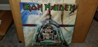 Iron Maiden Aces High 12 " Single Vinyl Emi Rare Pressing