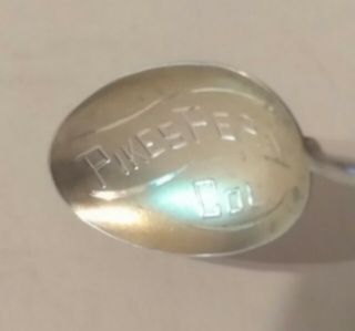 Antique Sterling Silver Pike ' s Peak Colorado Gold Mining Spoon 2