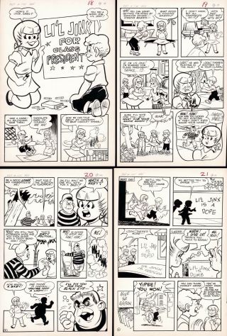 Archie Pep Comics 175 Complete 4 Pg Li 