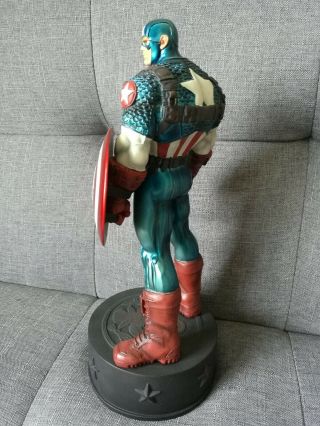 Bowen Designs Ultimate Captain America Painted Statue (Metallic) 2