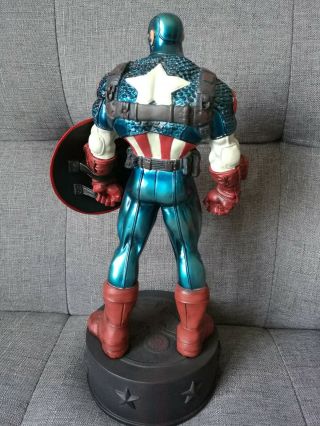 Bowen Designs Ultimate Captain America Painted Statue (Metallic) 3