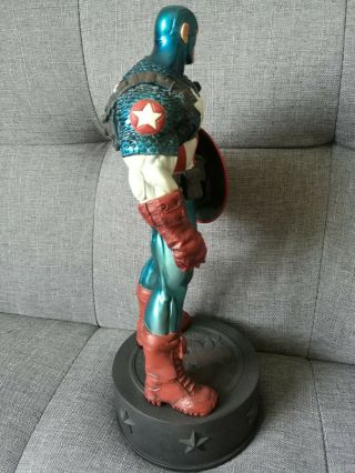 Bowen Designs Ultimate Captain America Painted Statue (Metallic) 4