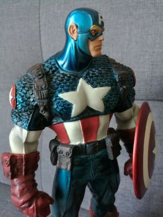 Bowen Designs Ultimate Captain America Painted Statue (Metallic) 5