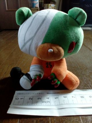 F/s Gloomy Bear Nanbaka Collaboration Green Prisoner Taito Plush Soft Toy Rare