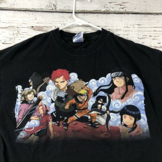 Vtg 2002 Shonen Jump’s Naruto Shirt Anime Ripple Junction Large