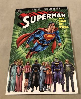 Superman The Man Of Steel Volume 1 2003 5th Print Byrne Tpb