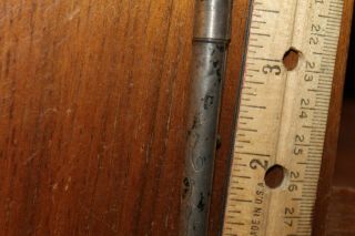 Antique 1911 TYCOS Sterling Silver Doctor ' s Thermometer Pocket Clip Case 3