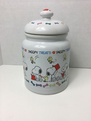 Vintage Snoopy Cookie Jar Peanuts