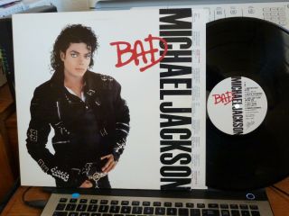Lp Michael Jackson Bad Epic E - 40600 - /ex