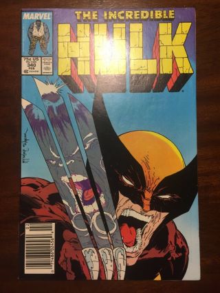 Marvel The Incredible Hulk Vol.  1 No.  340 (feb,  1988)
