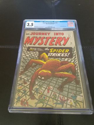 Journey Into Mystery 73 Cgc 3.  5 Spider - Man Prototype Kirby Ditko