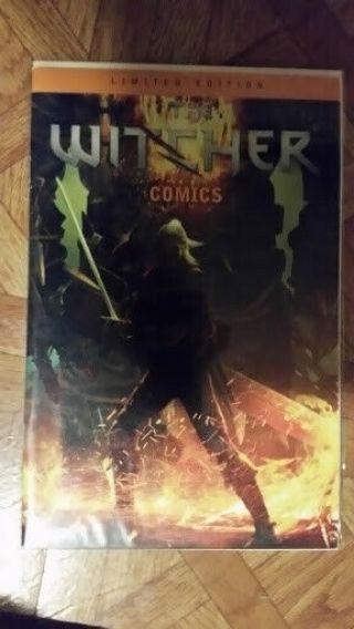 The Witcher Comic Ultra Rare Limited Edition Con Variant Gamestop Vf