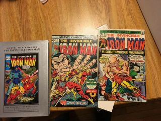 Marvel Masterworks 7 Iron Man 26 - 38 Daredevil 73 Hc Iron Man 79 & 81 1975 Bonus