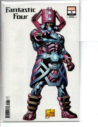 Fantastic Four 9 1:100 Quesada Hidden Gem Variant Marvel Comics Nm