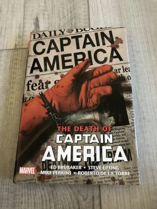 Death Of Captain America Omnibus Hard Cover Brubaker