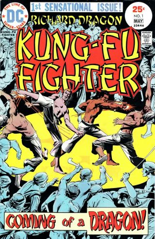 Richard Dragon Kung - Fu Fighter 1 Dick Giordano Art Denny O’neil 1975 - Not Read