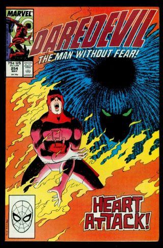 Marvel Comics Daredevil The Man Without Fear 254 1st Typhoid Mary Vfn 8.  0