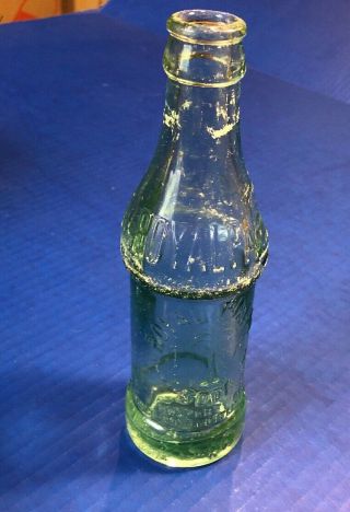 1900s Royal Palm Coca - Cola Geen Tint Bottle St.  Augustine Fla.