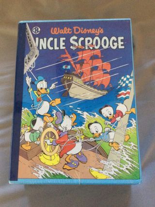 Carl Barks Library Walt Disney Uncle Scrooge Iv 4 Hc Slipcase Set In Shrink