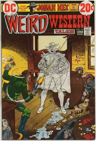 Weird Western Tales No.  16 Feb - Mar 1973 8.  0 Vf Dc El Diablo