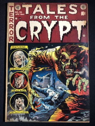 Tales From The Crypt 35 - Ec Comics - Jack Davis Cover