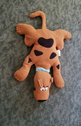 1998 Huge Scooby - Doo Plush Pillow Pet 36 " Stuffed Animal Cartoon Network
