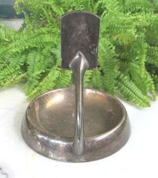 Wmf Hotel Silver Advertising Ashtray Clou Cafe Or Restaurant