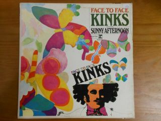 Vinyl Lp The Kinks Face To Face,  1966 Reprise 6228.