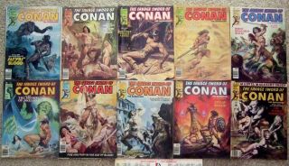 Savage Sword Of Conan (10) 51 - 60 Marvel Comics 1980 - 81
