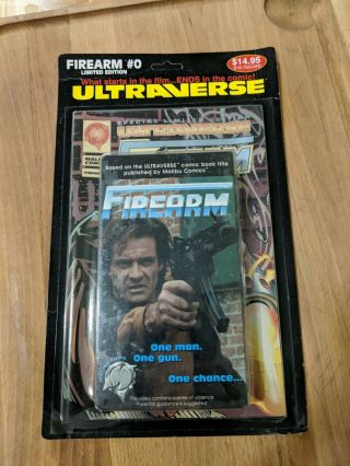 Rare Vintage Firearm 0 Ultraverse Comic And Vhs,  Signed By Director