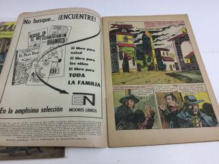 1969 SPANISH COMICS CLASICOS DEL CINE 200 EL ZORRO EDITOR NOVARO MEXICO ESPAÑOL 5