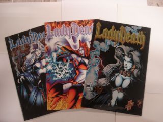Lady Death Ii Between Heaven & Hell 1,  2 3 Chromium Cover