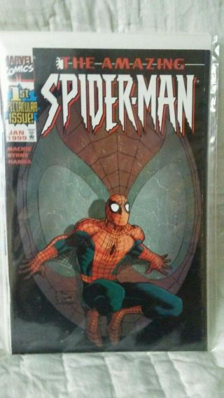 Marvel The Spider - Man 1999 1 - 37 annual 2000 2001 alt cover 1 2 NM 2
