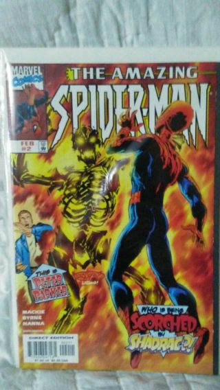 Marvel The Spider - Man 1999 1 - 37 annual 2000 2001 alt cover 1 2 NM 5