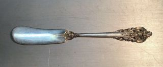 Wallace Sterling Silver Collector Butter Knife Grand Baroque Pattern (1 Oz)